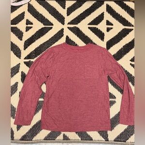 Cat & Jack Maroon Long Sleeve Tee